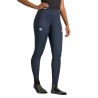 Тёплое женское трико Sportful Squadra W Tights тёмно-синее с розовым